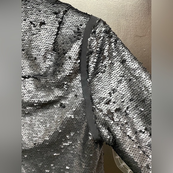 MISS ME black sequence waterfall blazer 🖤 - Picture 6 of 16